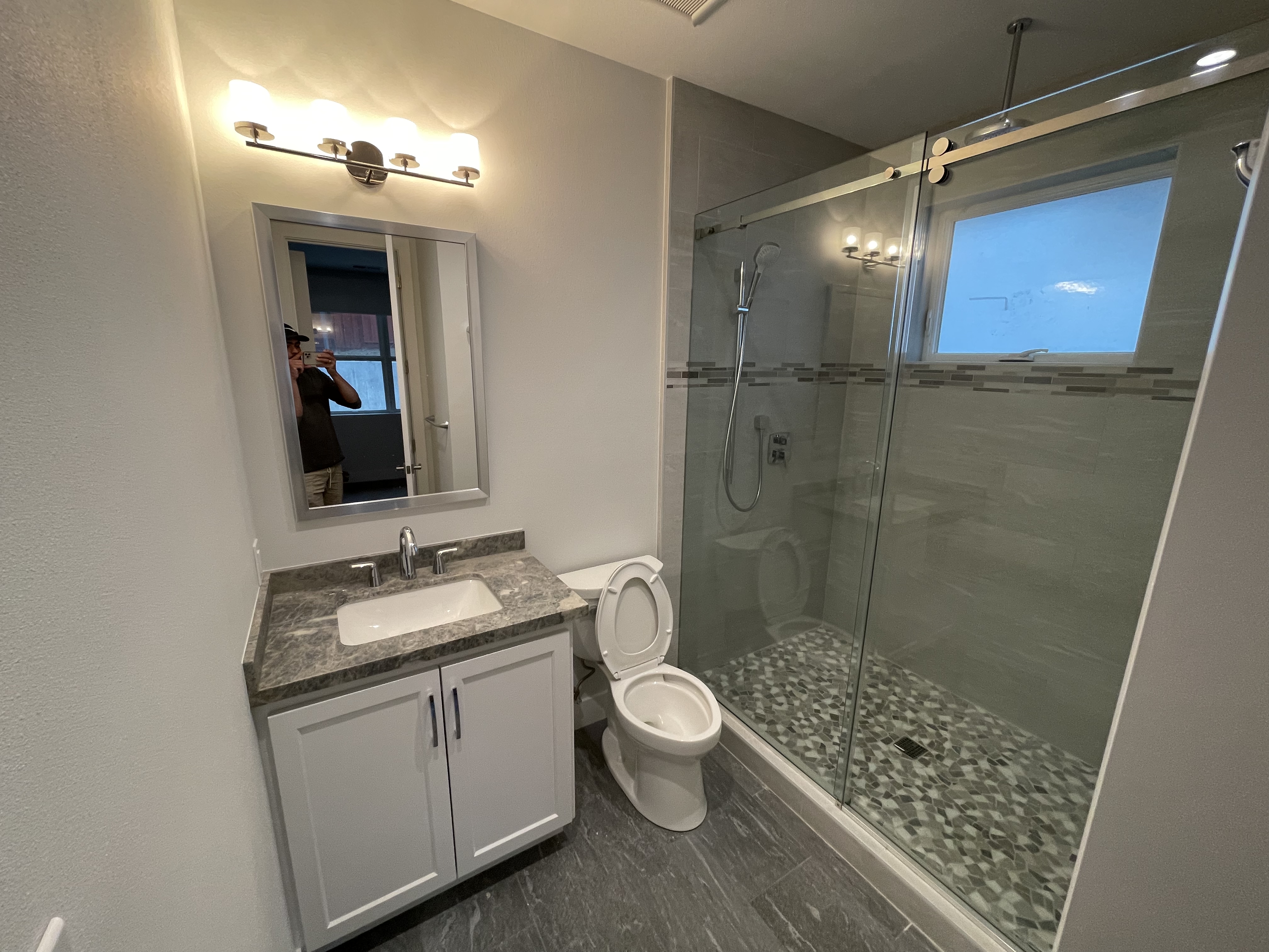 Luxury Bathroom Renovation - Modern Fixtures
