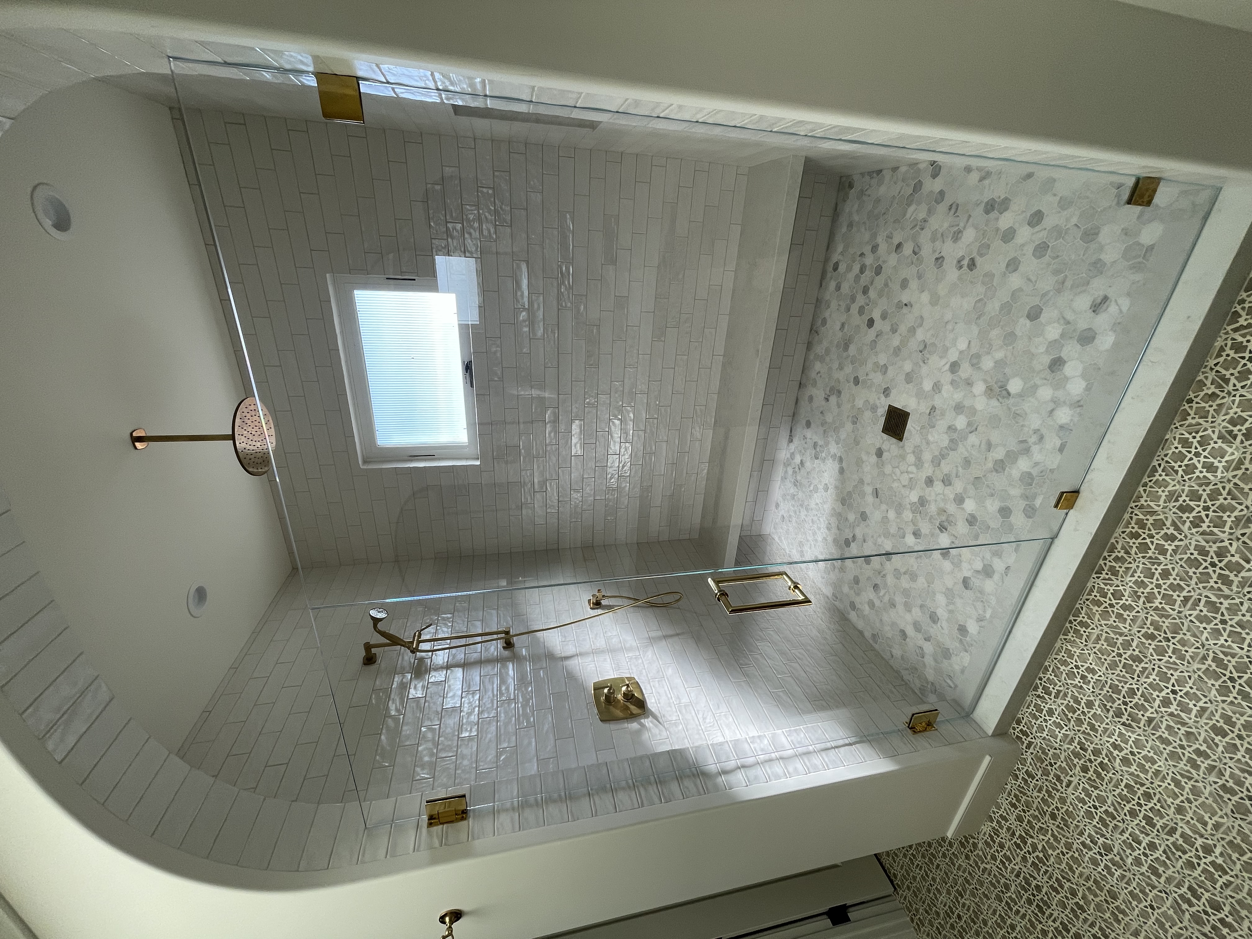 Luxury Bathroom Renovation - Shower Glass